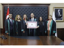 37 STAJYER AVUKATIMIZ CÜBBE GİYDİ