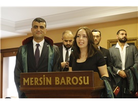 37 STAJYER AVUKATIMIZ CÜBBE GİYDİ