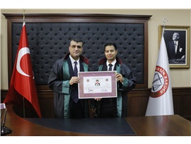 37 STAJYER AVUKATIMIZ CÜBBE GİYDİ