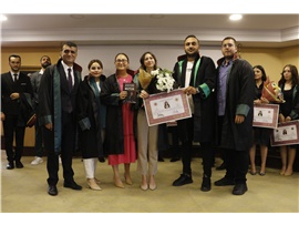 37 STAJYER AVUKATIMIZ CÜBBE GİYDİ