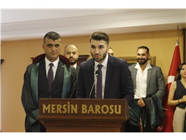 37 STAJYER AVUKATIMIZ CÜBBE GİYDİ
