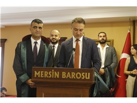 37 STAJYER AVUKATIMIZ CÜBBE GİYDİ