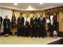 37 STAJYER AVUKATIMIZ CÜBBE GİYDİ