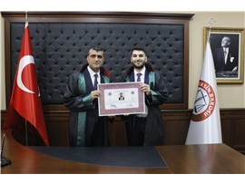 37 STAJYER AVUKATIMIZ CÜBBE GİYDİ