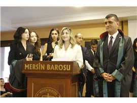 37 STAJYER AVUKATIMIZ CÜBBE GİYDİ