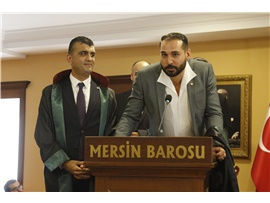 37 STAJYER AVUKATIMIZ CÜBBE GİYDİ