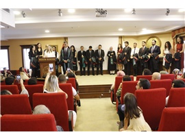 37 STAJYER AVUKATIMIZ CÜBBE GİYDİ