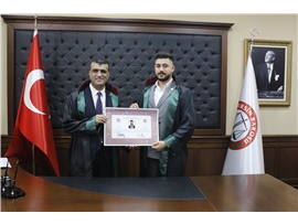 37 STAJYER AVUKATIMIZ CÜBBE GİYDİ