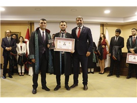 37 STAJYER AVUKATIMIZ CÜBBE GİYDİ
