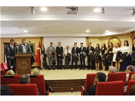 37 STAJYER AVUKATIMIZ CÜBBE GİYDİ