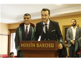 37 STAJYER AVUKATIMIZ CÜBBE GİYDİ