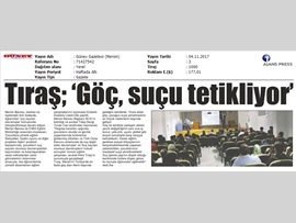 BASINDA BAROMUZ (Erdemli Anadolu Lisesi'nde "Suç Sayılan Olumsuz Davranışlar ve Hukuki Sonuçları Eğitimi)