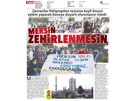 BASINDA BAROMUZ (Polipropilen Tesisi bilirkişi incelemesi yapıldı)