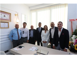 MESLEKTAŞIMIZIN OFİS AÇILIŞINA KATILDIK