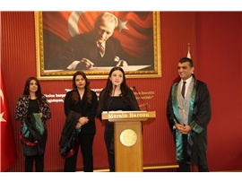 2022 YILININ İLK YEMİN TÖRENİ YAPILDI