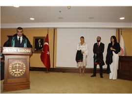 3 STAJYER AVUKATIMIZ CÜBBE GİYDİ