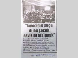 BASINDA BAROMUZ (TED Kolejin'nde Suç Sayılan Davranışlar ve Hukuki Sonuçları  Semineri)
