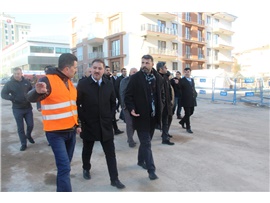 BARO BAŞKANIMIZ BİLGİN YEŞİLBOĞAZ, DEPREM BÖLGESİNİ ZİYARET ETTİ