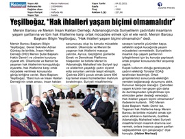 Baro ve İHD hak ihlallerine karşı el ele verdi