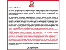 MESLEKTAŞLARIMIZIN ALMASI GEREKEN COVİD-19 TEDBİRLERİ