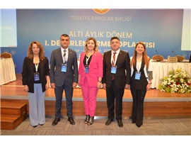 TBB’NİN ALTI AYLIK FAALİYETLERİNİN DEĞERLENDİRİLDİĞİ TOPLANTIYA KATILDIK