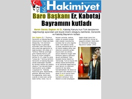BASINDA BAROMUZ (KABOTAJ BAYRAMI KUTLAMASI)