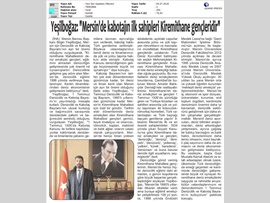BASINDA BAROMUZ (Mersin'de Kabotaj'ın İlk Sahipleri Kiremithane Gençleridir)