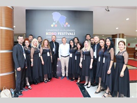 MERSİN BAROSU ÇOK SESLİ KOROSU, ÇANAKKALE ULUSLARARASI KORO FESTİVALİNDE