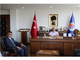 BARO BAŞKANIMIZ ÖZDEMİR'DEN, MERSİN ÜNİVERSİTESİ REKTÖRLÜĞÜ’NE İADE-İ ZİYARET