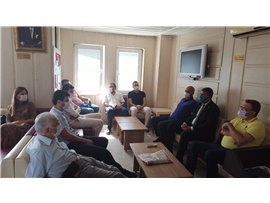 BAŞKANIMIZ YEŞİLBOĞAZ, ANAMUR BARO ODASINI ZİYARET ETTİ