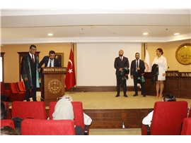 5 STAJYER AVUKATIMIZ CÜBBE GİYDİ