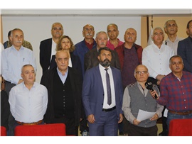 MERSİN BAROSU İLE MERSİN EMEK VE DEMOKRASİ PLATFORMU ORTAK BASIN AÇIKLAMASI YAPTI