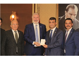 İYİ PARTİ GENEL MERKEZ VE İL YÖNETİMİNDEN BAROMUZA ZİYARET