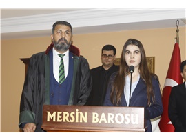 YEMİN TÖRENİ (YEŞİLBOĞAZ: “AYDINLIK TÜRKİYE MÜCADELEMİZDEN ÖDÜN VERMEYECEĞİZ”)
