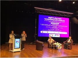 “EŞİTLİKTEN VAZGEÇMİYORUZ” PANELİ DÜZENLENDİ