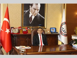 İÇEL KOLEJİ ÖĞRENCİLERİNDEN BARO BAŞKANIMIZA ZİYARET