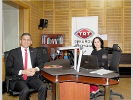 BARO BAŞKANIMIZ AV. ALİ ER, TRT ÇUKUROVA RADYOSU’NIN CANLI YAYIN KONUĞU OLDU