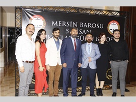 MERSİN BAROSU AVUKATLARI BALODA BULUŞTU