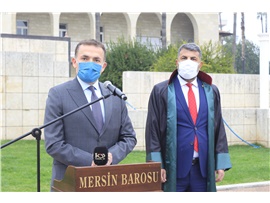 MERSİN BAROSU 5 NİSAN AVUKATLAR GÜNÜ TÖRENİ