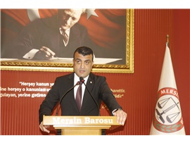 5 NİSAN AVUKATLAR GÜNÜ NEDENİYLE TÖREN DÜZENLENDİ