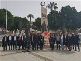İLÇE TEMSİLCİLİKLERİMİZ,  5 NİSAN AVUKATLAR GÜNÜ NEDENİYLE TÖREN DÜZENLEDİ