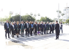 MERSİN BAROSU 5 NİSAN AVUKATLAR GÜNÜ NEDENİYLE TÖREN DÜZENLEDİ