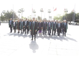 MERSİN BAROSU 5 NİSAN AVUKATLAR GÜNÜ NEDENİYLE TÖREN DÜZENLEDİ