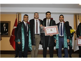 10 STAJYER AVUKATIMIZ CÜBBE GİYDİ