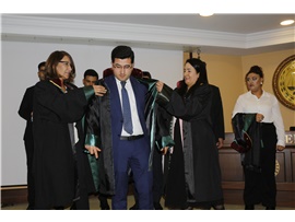 10 STAJYER AVUKATIMIZ CÜBBE GİYDİ