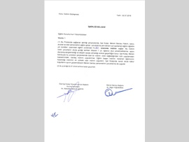 MERSİN BAROSU İLE MERSİN İÇEL KOLEJİ ARASINDA İMZALANAN PROTOKOL YENİLENDİ