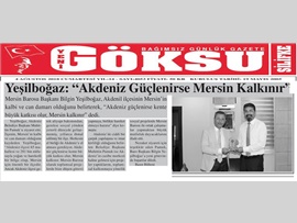 BASINDA BAROMUZ (Akdeniz Güçlenirse Mersin Kalkınır)