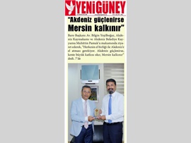 BASINDA BAROMUZ (Akdeniz Güçlenirse Mersin Kalkınır)