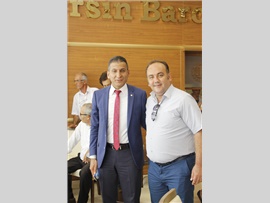 MERSİN BAROSUNDA AVUKATLARIMIZ BAYRAMLAŞTILAR...