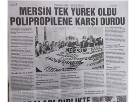 BASINDA BAROMUZ (Polipropilen tesisi bilirkişi incelemesi yetersiz bulundu)